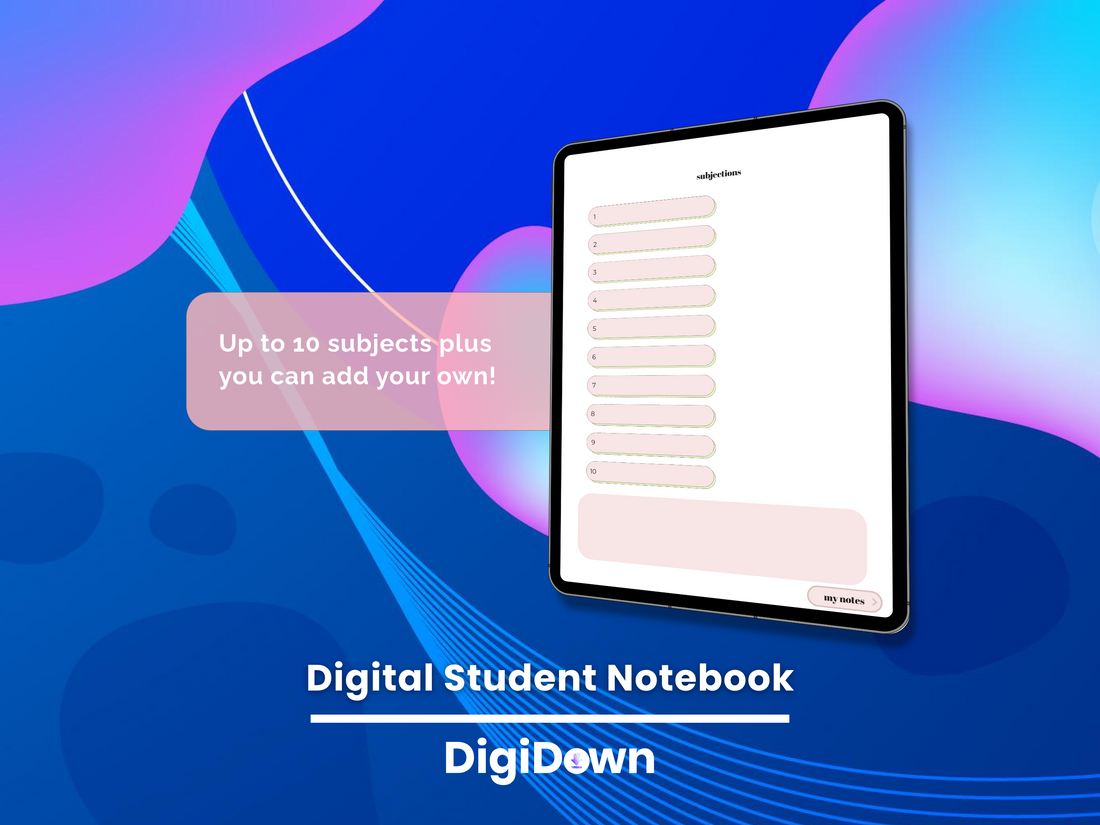 Digital Student Notebook: Comprehensive Scholar Notebook, Customizable Design, Versatile Templates.