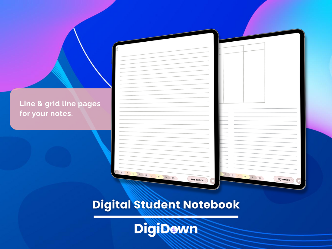 Digital Student Notebook: Comprehensive Scholar Notebook, Customizable Design, Versatile Templates.