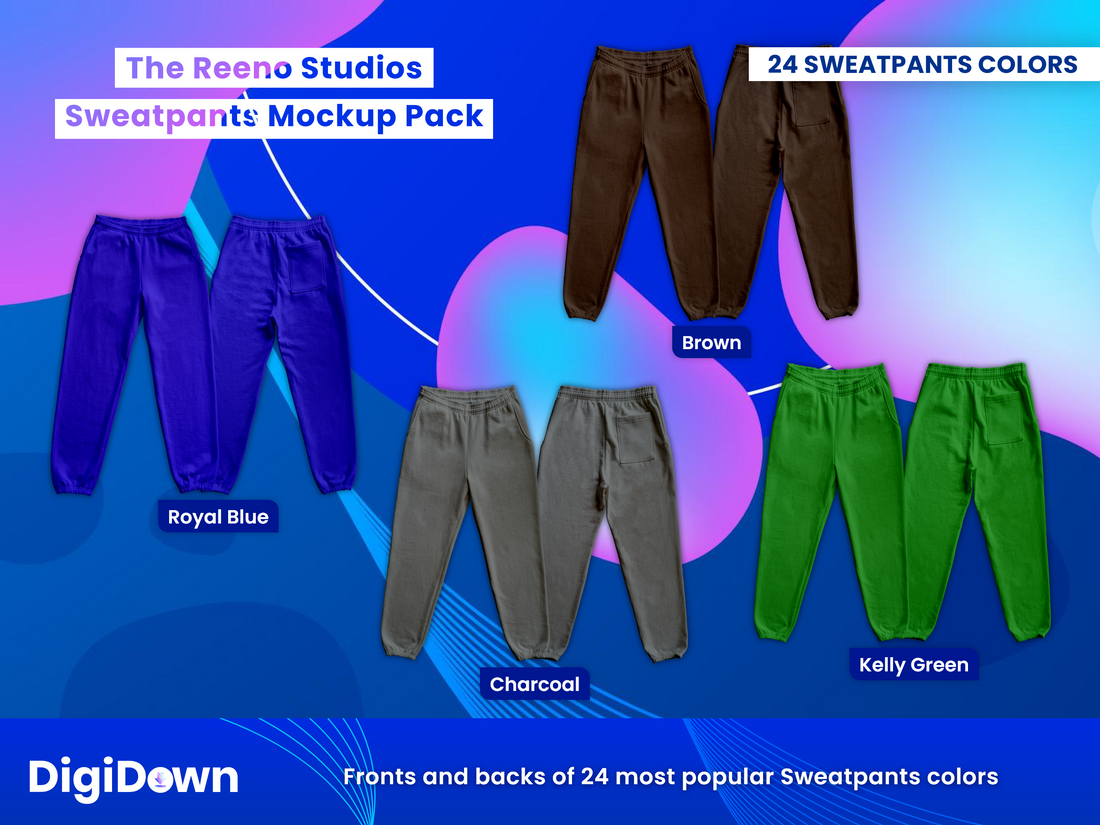 Sweatpants Mockup Pack & Guide: Comprehensive Collection, High-Resolution Assets, Expert Tutorials
