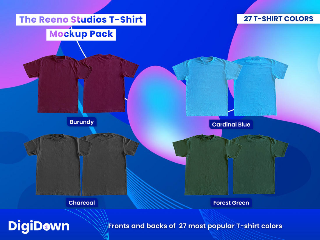 T-Shirt Mockup Pack & Guide: All-in-One Collection, High-Res Templates, Advanced Colorization & Tips
