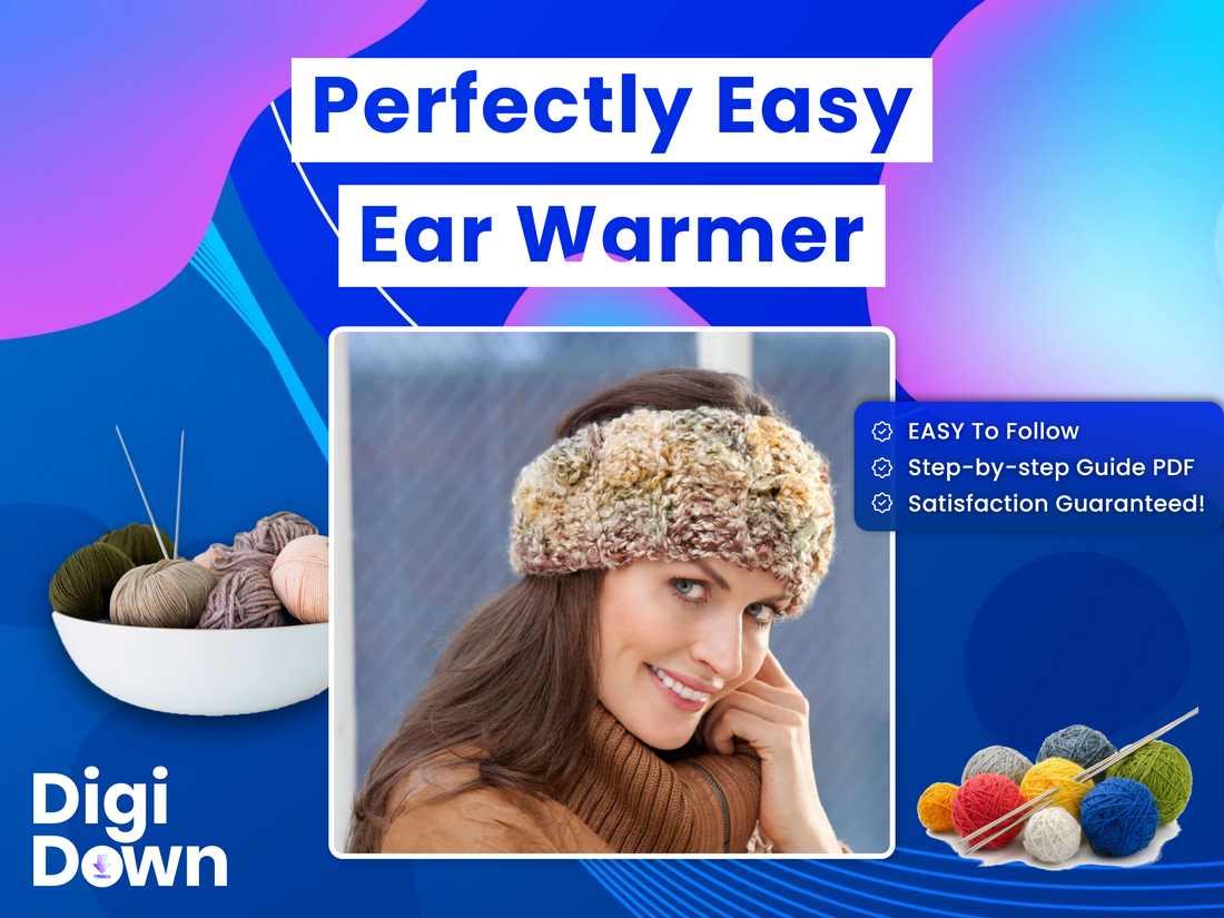 Easy Ear Warmer Crochet Pattern: Beginner-Friendly Crafting, Chic & Cozy Accessory