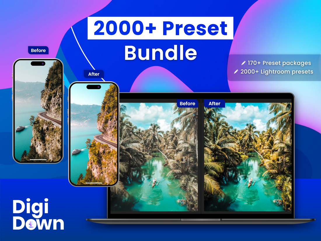 2000+  Premium Presets Bundle: Ultimate Photographer's Delight Transform Ordinary Moments into Timeless Masterpieces, Perfect for Mobile & Desktop