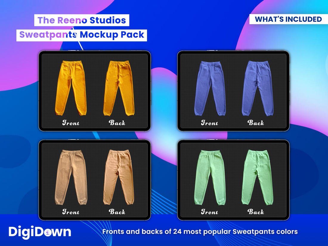 Sweatpants Mockup Pack & Guide: Comprehensive Collection, High-Resolution Assets, Expert Tutorials