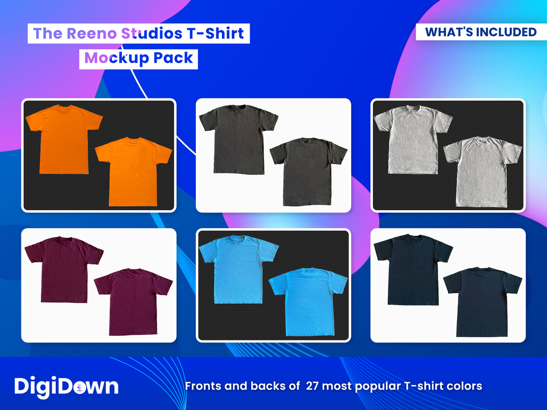 T-Shirt Mockup Pack & Guide: All-in-One Collection, High-Res Templates, Advanced Colorization & Tips